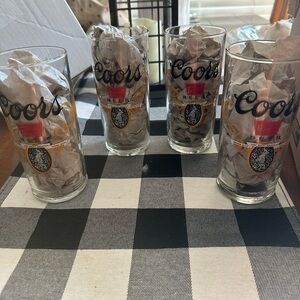 Coors Beer Glass Set